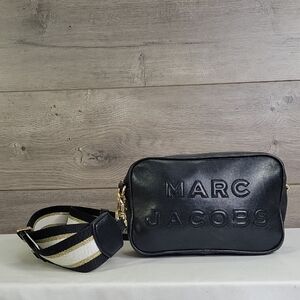 Marc Jacobs Black Leather Crossbody Bag
